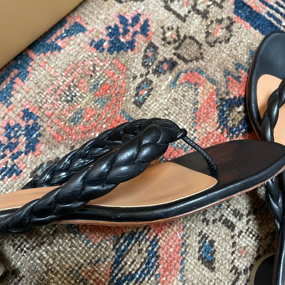 LoQ Braided Luz Sandal Size 8 Black - Picture 12 of 16